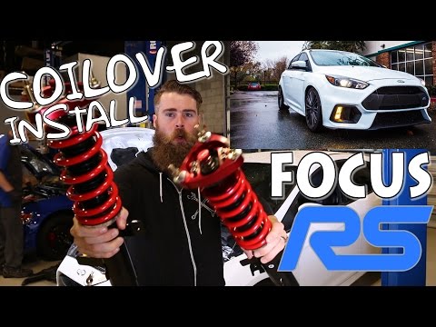 FORD FOCUS RS COILOVER INSTALL
