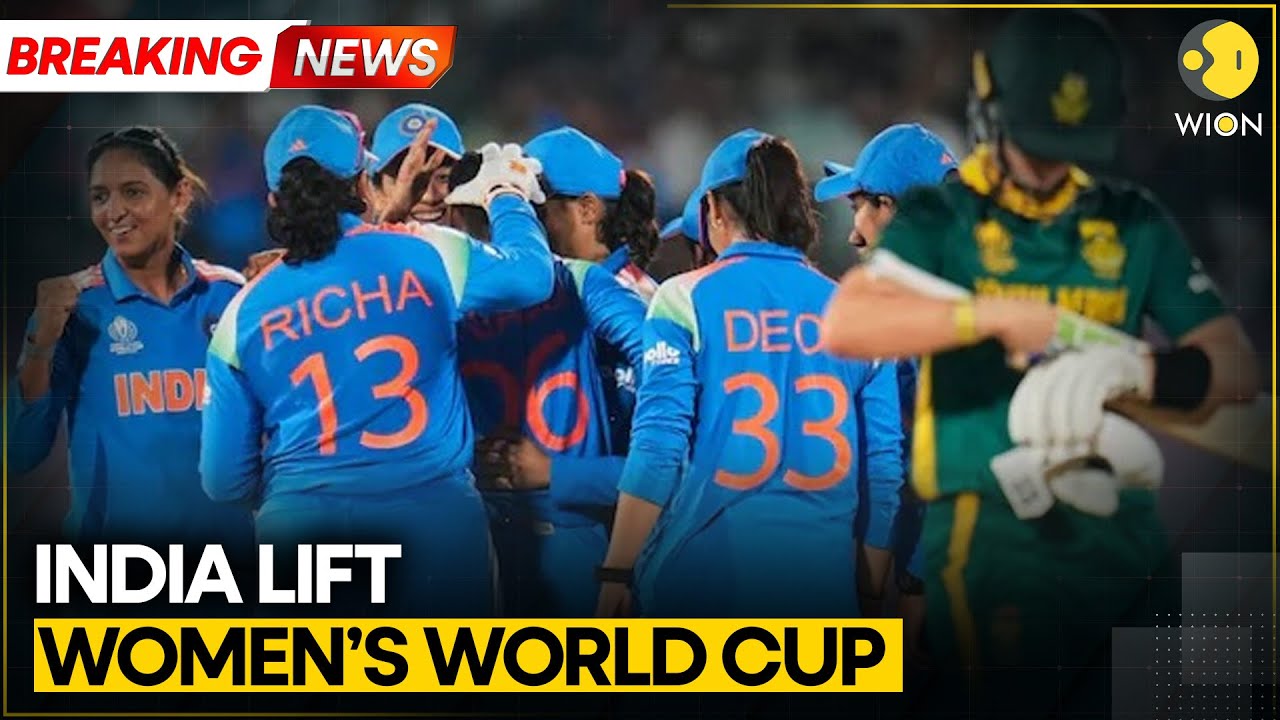 India Beat South Africa To Lift Maiden ICC Women's ODI Title | WION