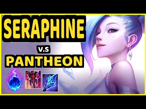 DUMBLEDOGE (SERAPHINE) vs PANTHEON - BOTTOM SUPPORT GAMEPLAY - EUW Ranked DIAMOND