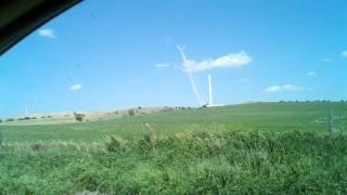 preview picture of video 'Windfarm Tour Broken Bow, NE'