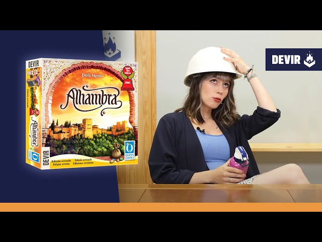 Vídeo relacionado con Devir - Alhambra, Juego de Mesa de Construcción , Juego de Ingenio con Amigos, 8 años (BGALHA)