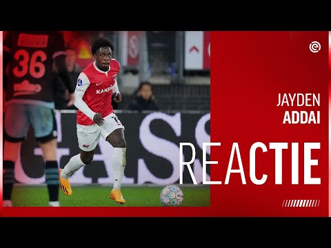 Addai: 'Alleen maar mooi' | Reactie