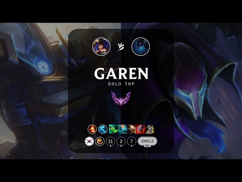 Garen Top vs Nocturne - KR Master Patch 14.2