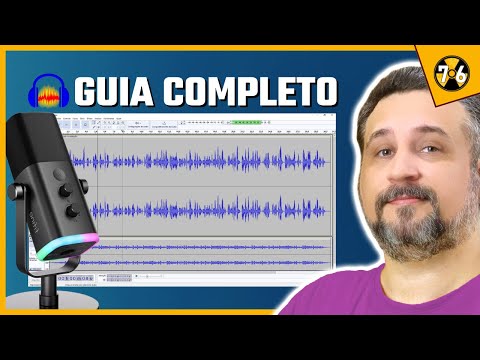 Programa de Gravação e Edição Áudio 100% Gratuito - Audacity: Tutorial Completo