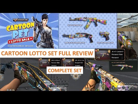 CROSSFIRE PH 2021 NEW CARTOON PET LOTTO SET FULL REVIEW