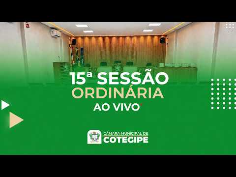 SESSÃO 15 - PRIMEIRO PERÍODO - COTEGIPE-BA 2026