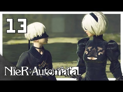 Let's Play NieR: Automata Blind Part 13 - Forest Kingdom [NieR 2017 PC Gameplay]