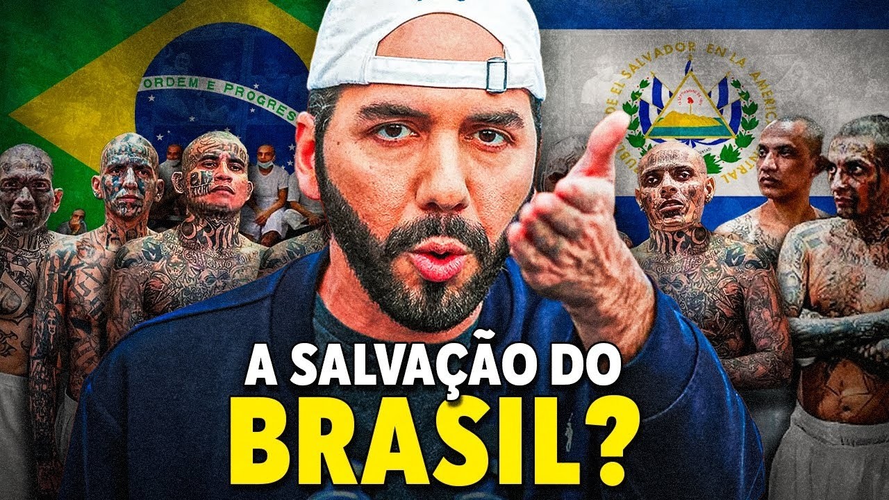 Como Nayib Bukele ZEROU a CRIMINALIDADE... APRENDE BRASIL!