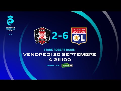 J1 : FC Fleury 91 – Olympique Lyonnais (2-6), le résumé