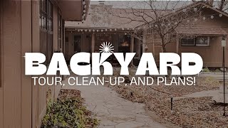 BACKYARD PLANS + SPRING CLEAN! Come clean with me and chat backyard plans! 