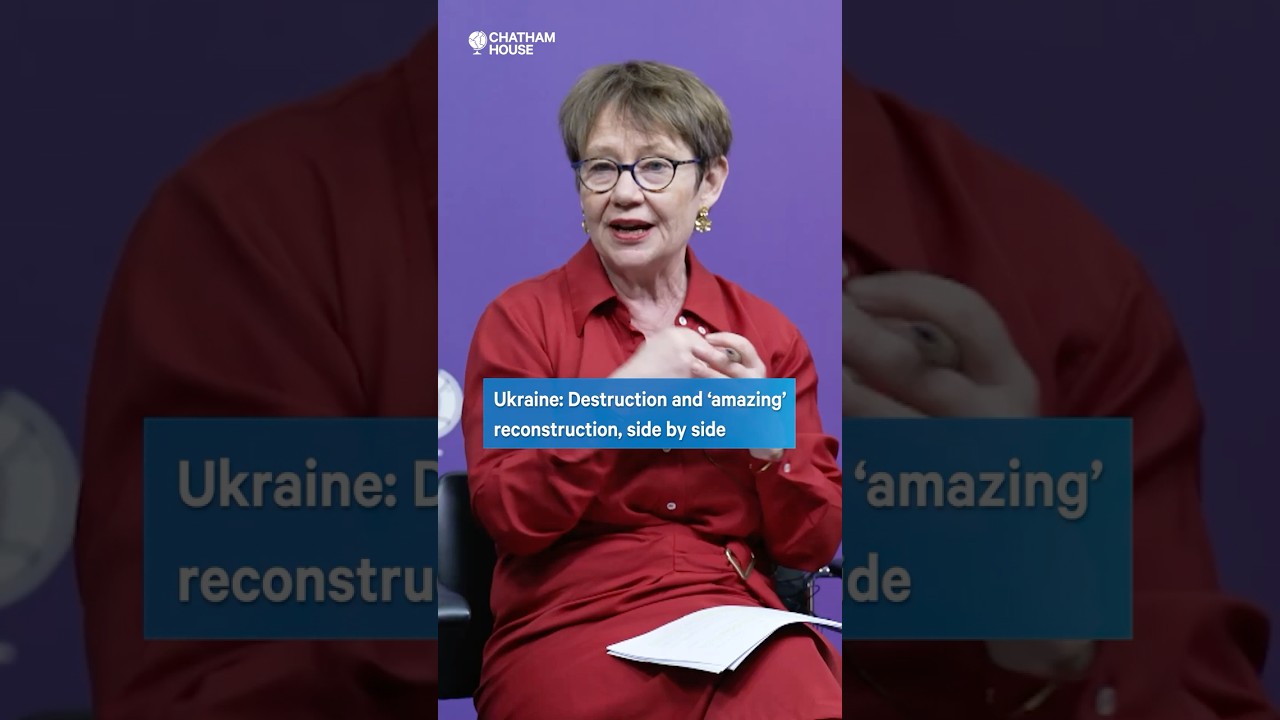 Ukraine: Destruction and ‘amazing’ reconstruction, side by side