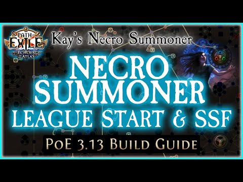 PoE 3.13 - Necro Summoner League Start & SSF Build Guide