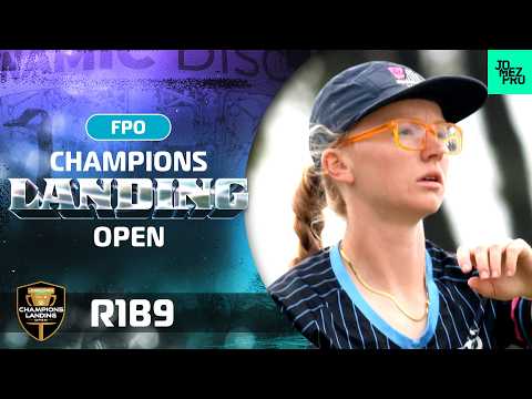 2026 Champions Landing Open | FPO R1B9 | Scoggins, Allen, Laine, Arp | Jomez Disc Golf