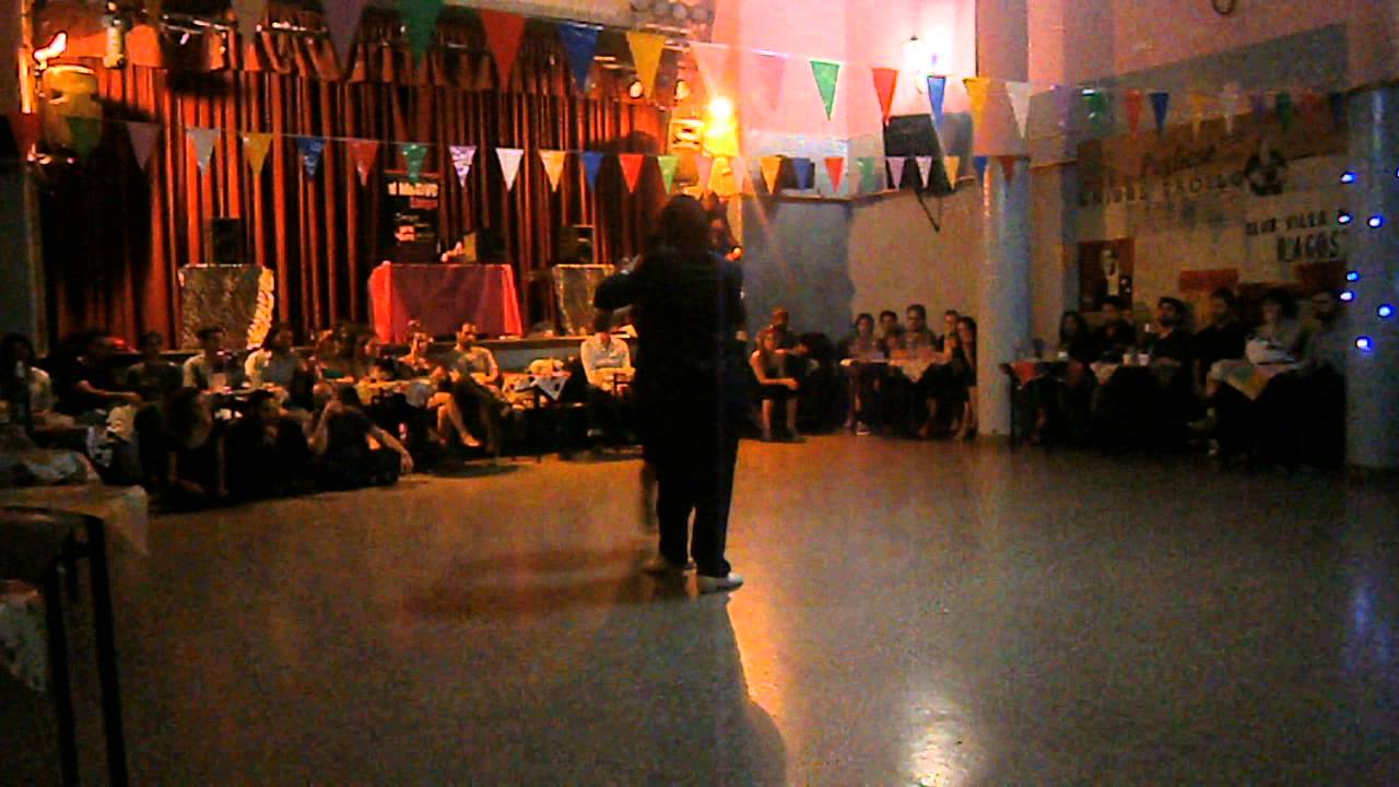 Moira Castellano y Gaston Torelli en El Motivo Tango, 21/7/14