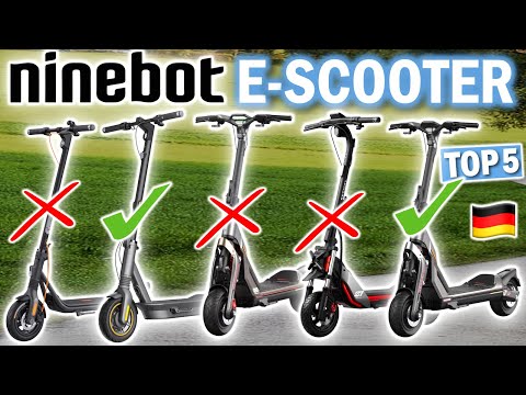 Top 5 Ninebot E-Scooter Vergleich - Wer gewinnt 2026?