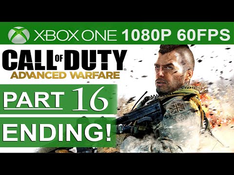 Call Of Duty Advanced Warfare ENDING Walkthrough Part 16 [1080p HD 60FPS] Gameplay - No Commentary