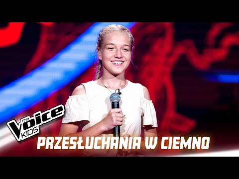 Kinga Wołoszyn - "Sztorm" - Przesłuchania w ciemno | The Voice Kids Poland 3
