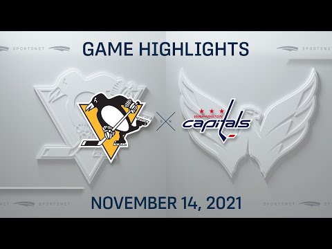 NHL Highlights | Penguins vs. Capitals - Nov. 14, 2021