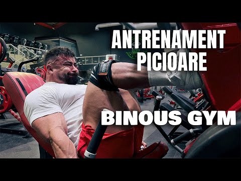 Antrenament Pentru Picioare - Binous Gym + Prezentarea Sălii
