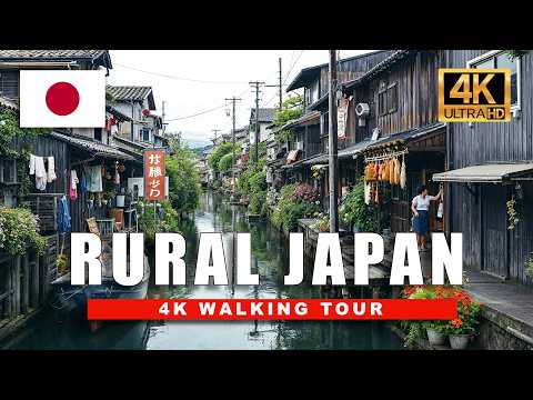 4K Walk Through Rural Japan | Shimoda, Kamakura & Hidden Canal Villages 🇯🇵