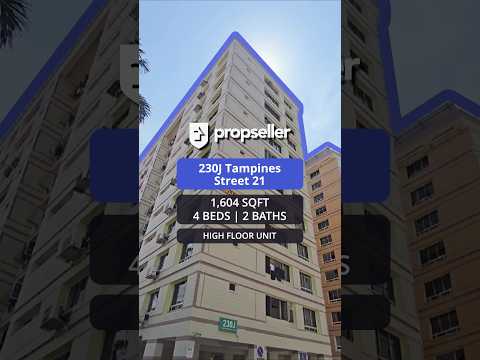 230J Tampines Street 21, 230J Tampines Street 21, 4 Bedrooms, 1,604 sqft, HDB Flat For Sale, by JOHN YEO, 500219138 - PropertyGuru.com.sg