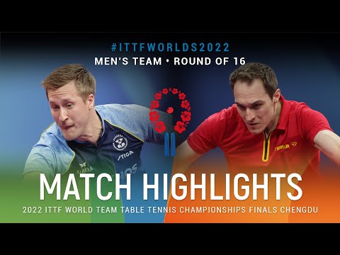 Highlights | Mattias Falck (SWE) vs Cedric Nuytinck (BEL) | MT R16 | #ITTFWorlds2022
