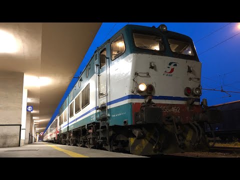 Arrivi Partenze & Manovre notturne a Messina Centrale [E656 protagonisti]