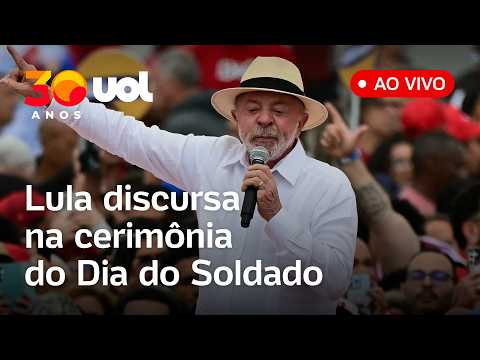 Lula discursa na cerimônia do Dia do Soldado em Brasília; assista ao vivo