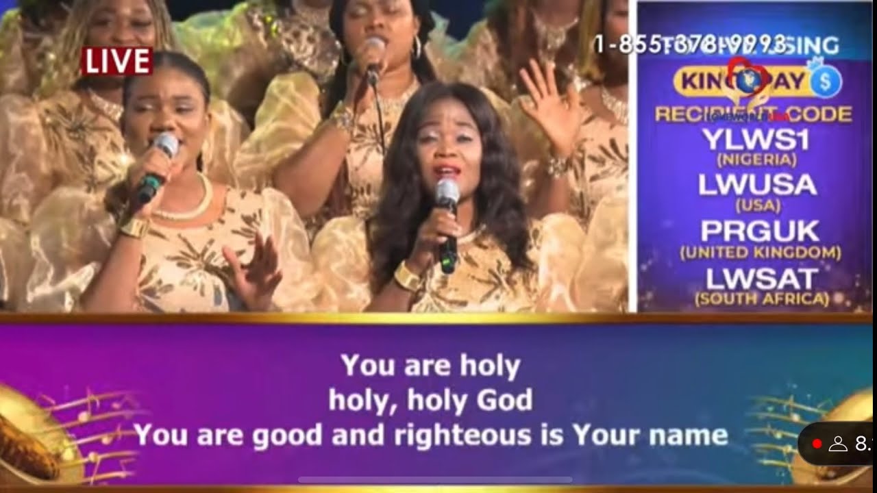 Medley version 2 by loveworld singers