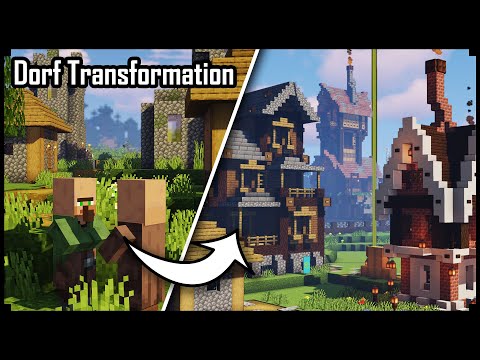Crocodileandy - Minecraft Dorf Transformation 🏠🏡 Community Projekt