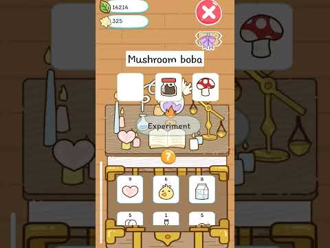 Bear and Mushroom Boba #boba #recipe #phone #beyourself #bears #mushrooms #cats