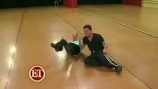 Donny Osmond FARTS in Kym Johnson&#39;s face during DWTS rehearsal!!!
