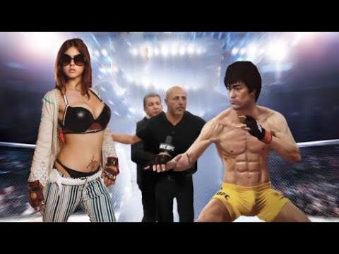 UFC4 | Bruce Lee vs Katarina Alves (EA Sports UFC 4) wwe mma