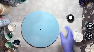 Vinyl Record Beach Clock #YT100 -#TheCharmingGiraffe
