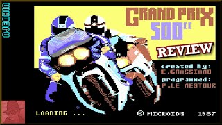 500cc Grand Prix - on the Commodore 64 !! with Commentary