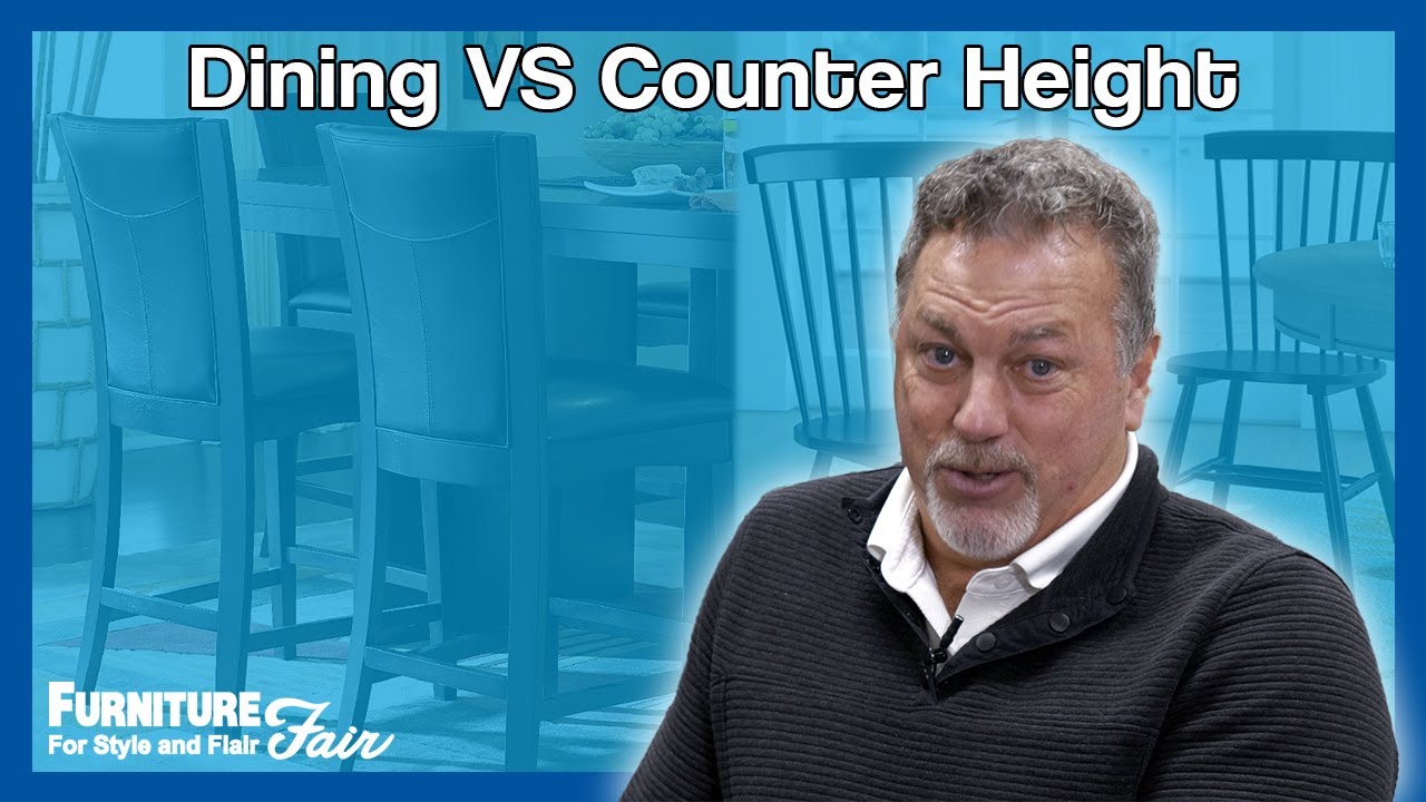 Counter VS Dining Height