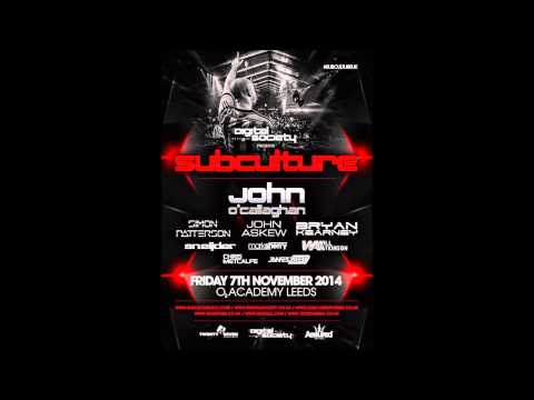 Simon Patterson - Live @ Subculture, Digital Society, Leeds, UK (07.11.14)