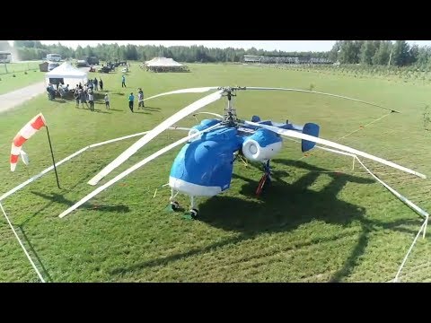 Грузовой ЮниДрон от SkyWay. БПЛА на базе вертолета КА-26 ENG Subtitles