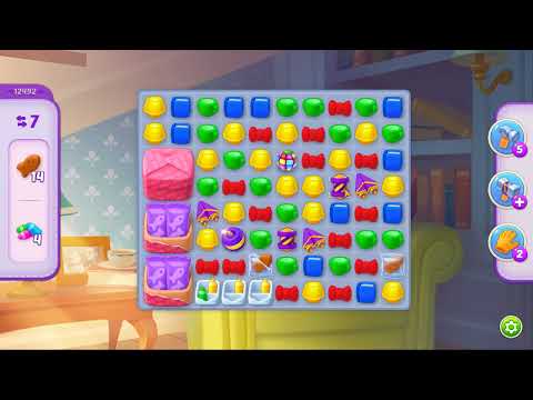 Homescapes Level 12492 No Boosters Gameplay #Bubunka