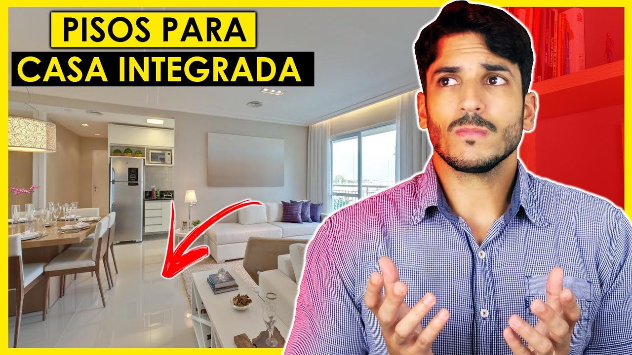 DICAS DE PISOS PARA AMBIENTES INTEGRADOS