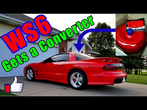 How to Install Torque Converter (Stall Converter) Trans Am Firebird WS6 Camaro SS