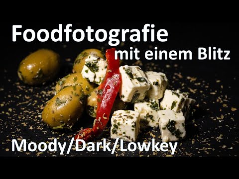 Moody Foodfotografie anhand von Oliven Feta. Erklärt von A-Z. Natürlich für Anfänger geeignet.