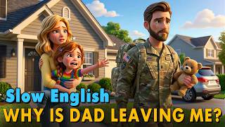 Why Is Dad Leaving Me? | Easy English Listening Practice Story (A1-A2 Level) 
