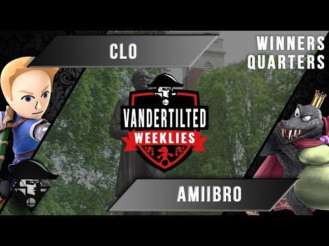 VanderTILTED #43 - Ultimate Singles - CLO (Mii Swordfighter) VS Amiibro (King K. Rool) - WQ