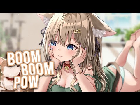 ✪「Nightcore」➥ Boom Boom Pow - Zafrir & Afrojack || Lyrics