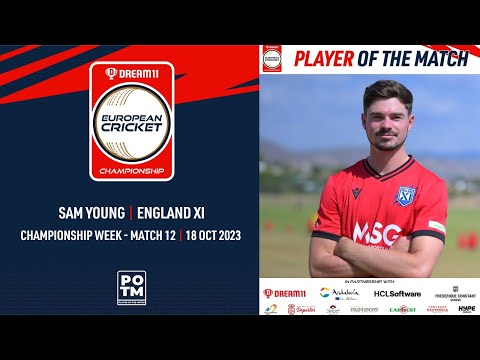 POTM: S.Young - ITA vs ENG-XI | Highlights | Dream11 ECC23 | 18 Oct 2023 | ECC23.096