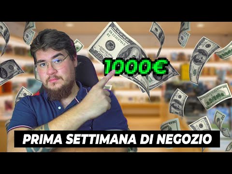 Aprire Un Negozio: QUANTO HO GUADAGNATO NELLA PRIMA SETTIMANA