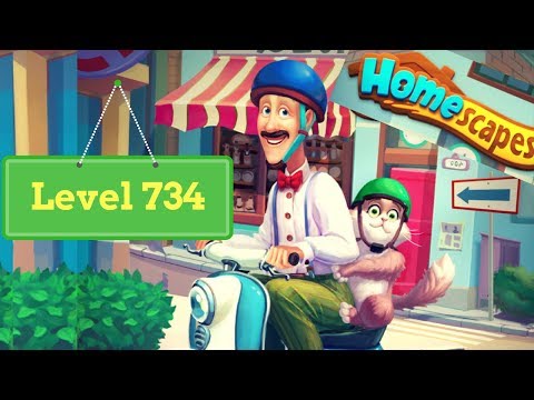 Homescapes Level 734 - How to complete Level 734 on Homescapes