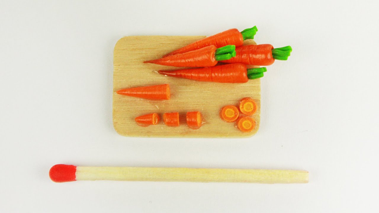 polymer clay Carrot (cane) TUTORIAL