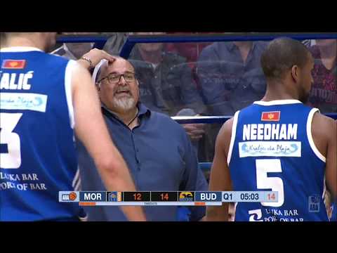 ABA Liga 2017/18, Round 18 match: Mornar - Budućnost VOLI (28.1.2018)